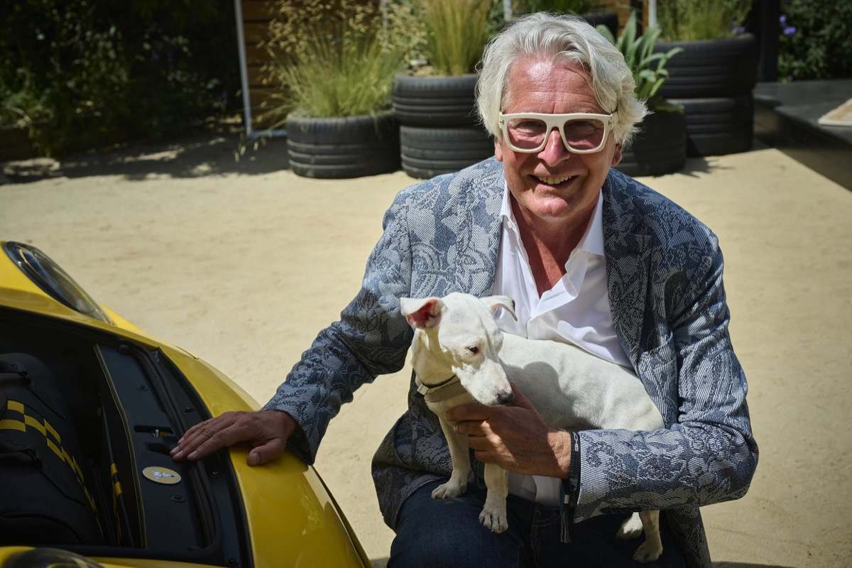 Luca Trazzi, arquitecto italiano, que ha conseguido hacer el coche de sus sueños, con ayuda de Porsche Wonderwunsch