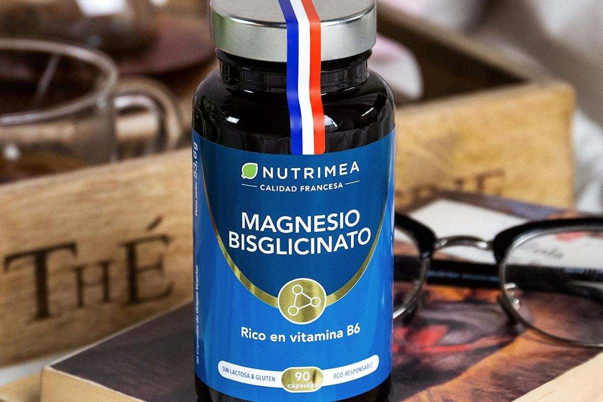Complemento alimenticio Nutrimea Bisglicinato de magnesio y vitamina B6