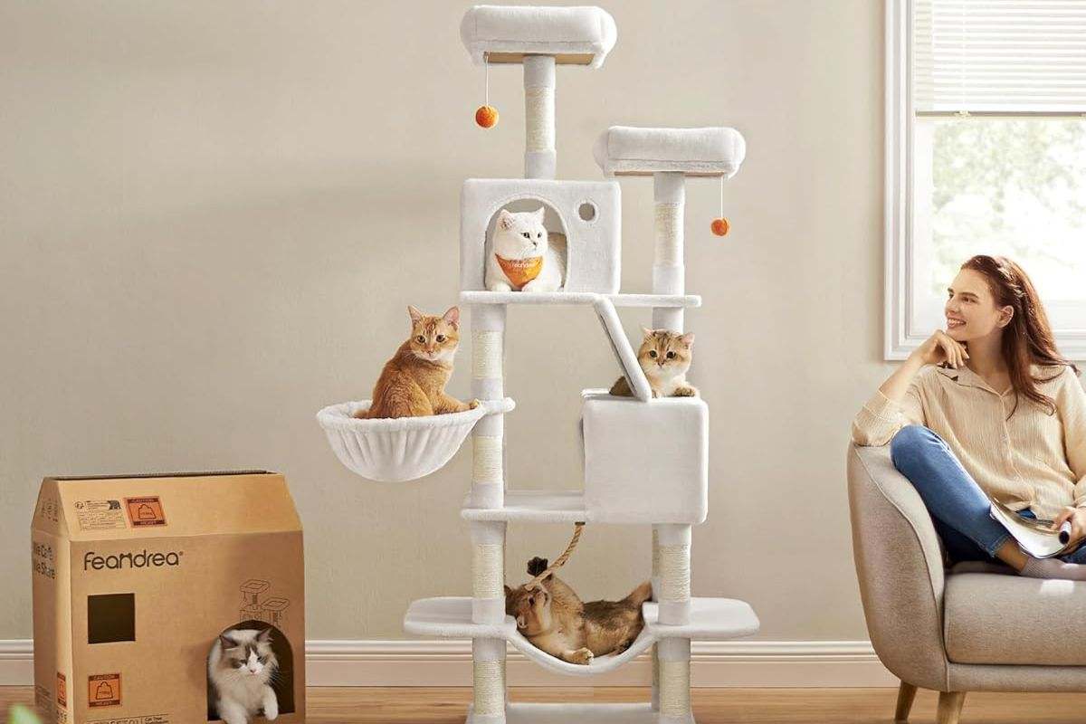 Árbol rascador para gatos Feandrea