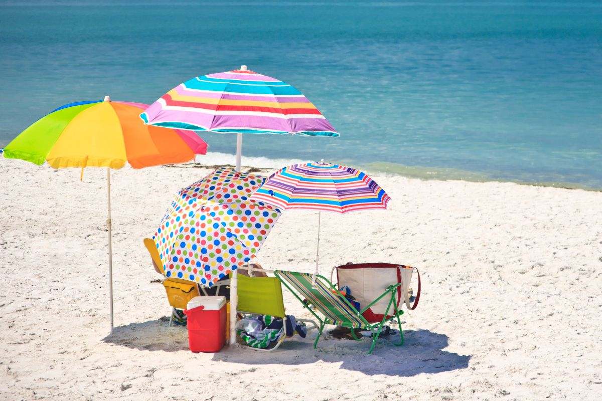 Las mejores sombrillas de playa eco