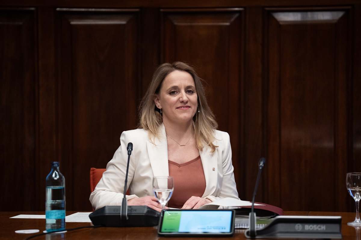 La exconsejera de Economía y Hacienda, Natàlia Mas. EP