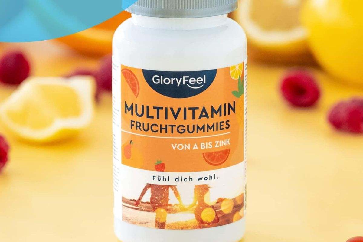 Gominolas multivitaminas y minerales de Gloryfeel
