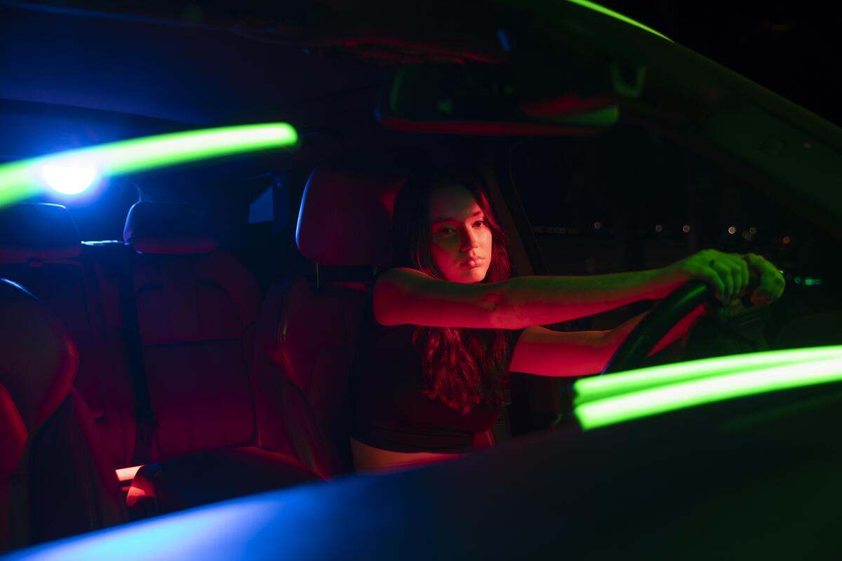 luces led interior coche