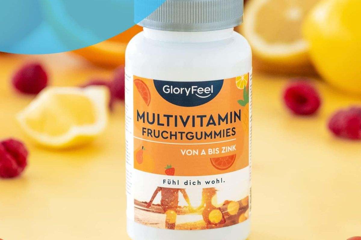 Complemento alimenticio multivitaminas y minerales de Gloryfeel
