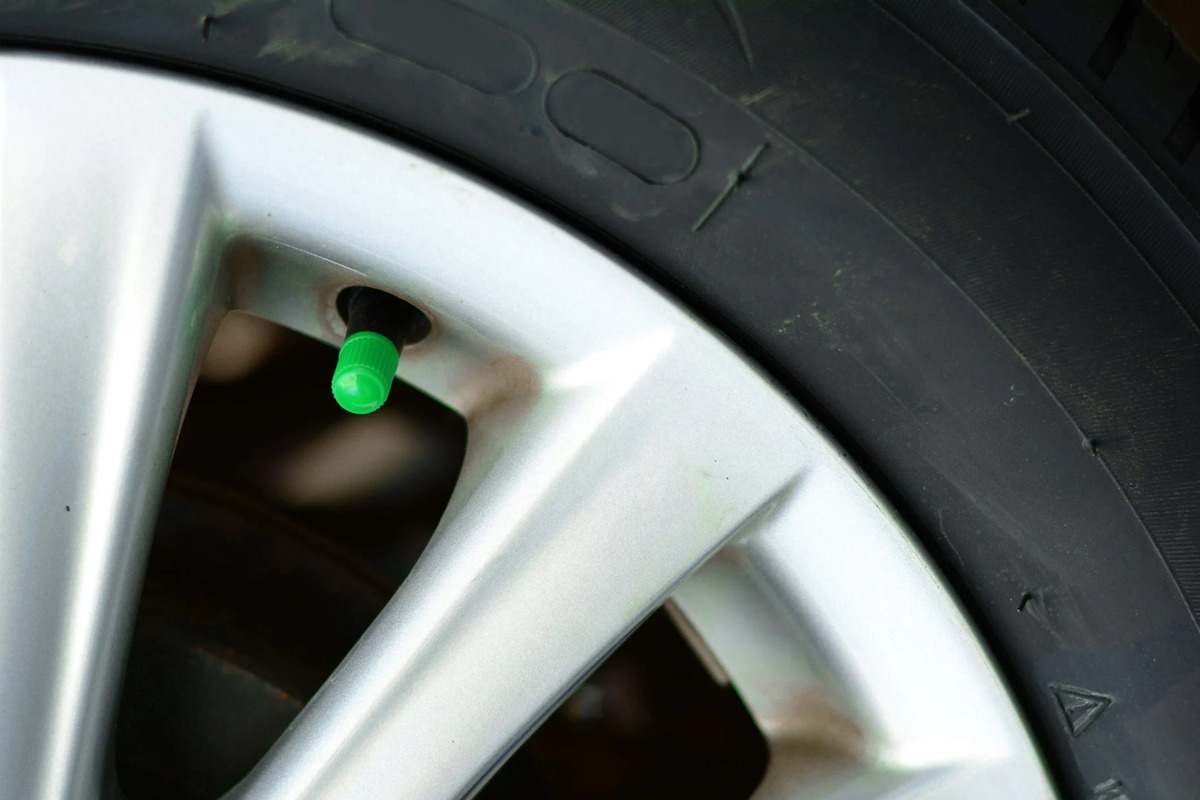 tapón verde rueda