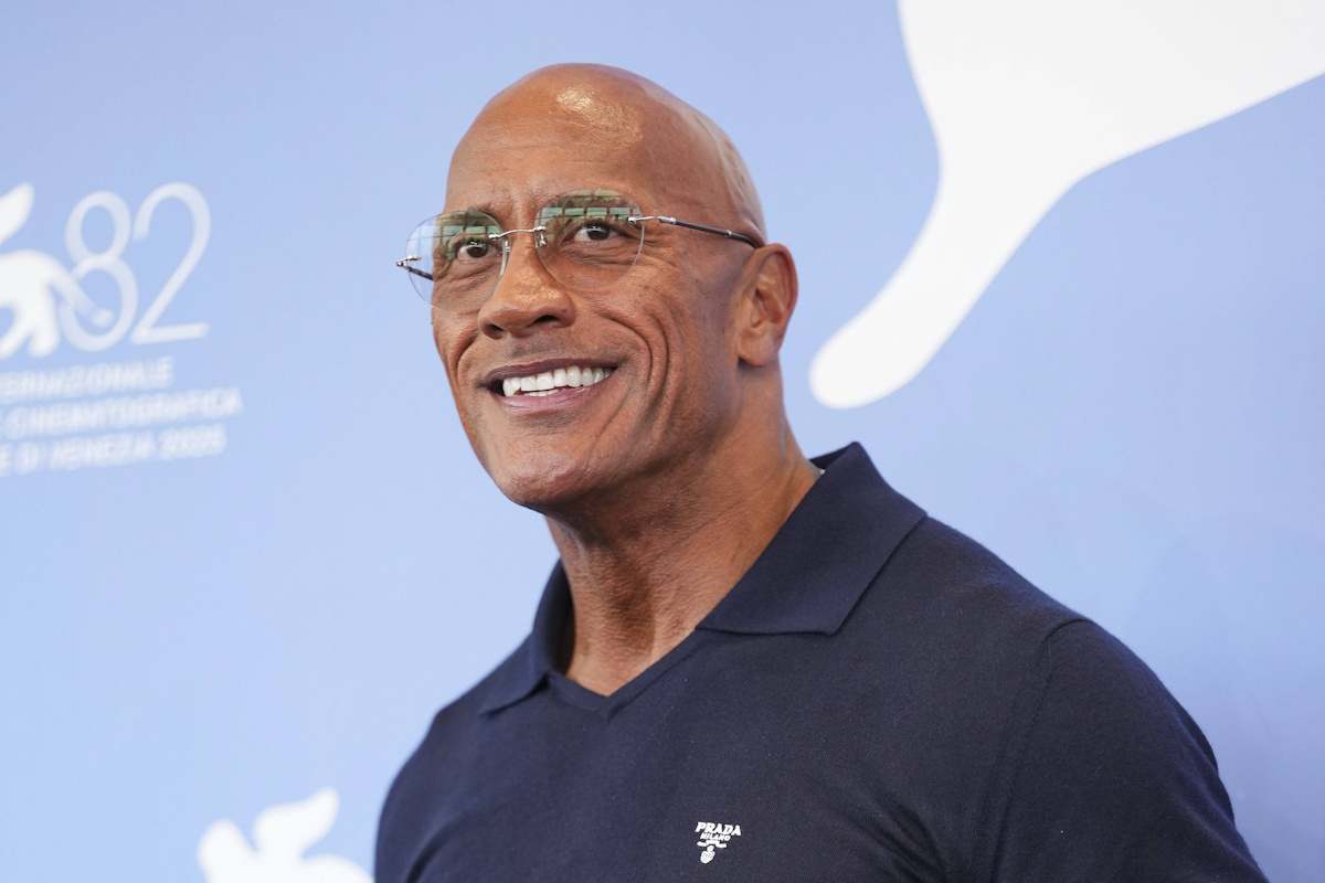 Dwayne Johnson en La Mostra de Venecia. Fuente: Cordon