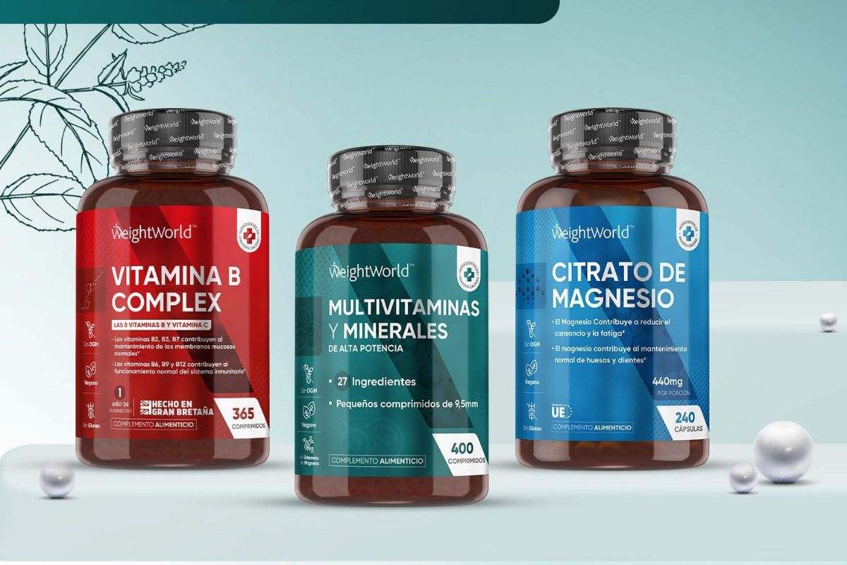 Complemento alimenticio multivitaminas y minerales de WeightWorld