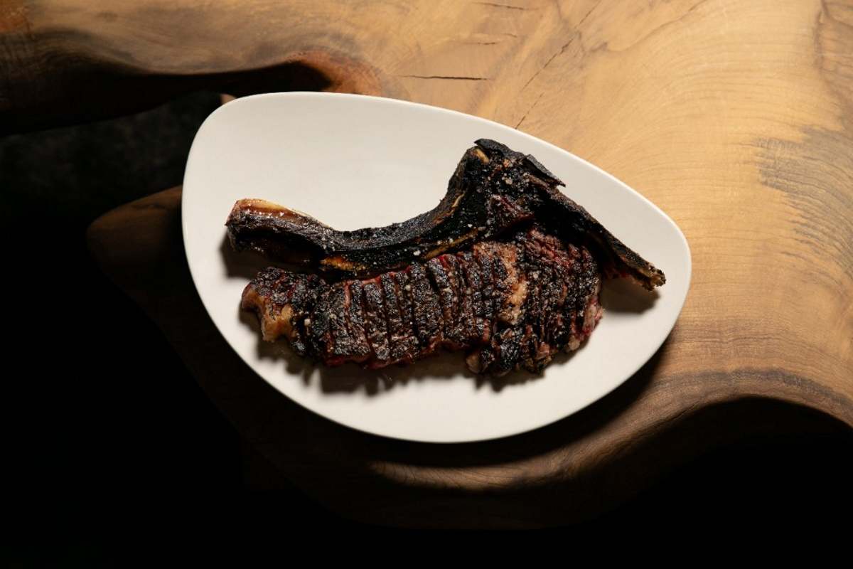 Chuleta de vaca rubia gallega de Bandeira de Asador OPazo.