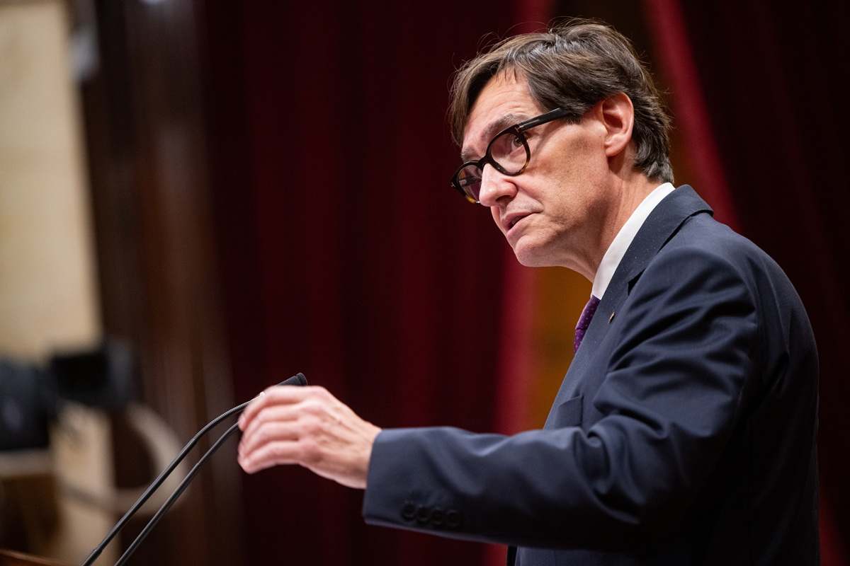 El presidente de la Generalitat de Cataluña, Salvador Illa. EP