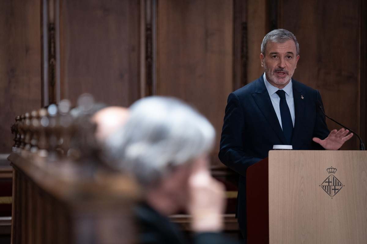 El alcalde de Barcelona, Jaume Collboni. EP