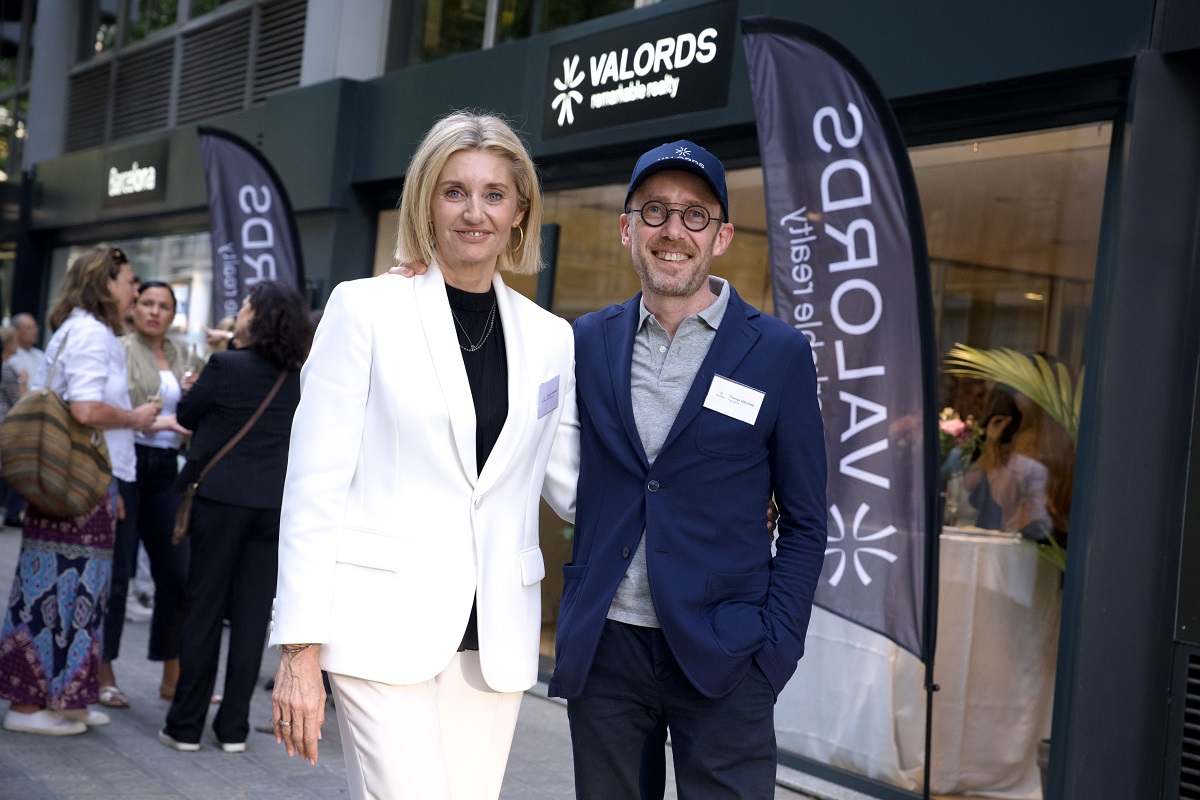 Elizabeth Hernández y Thomas Vantorre, directora y presidente de Valords. EE