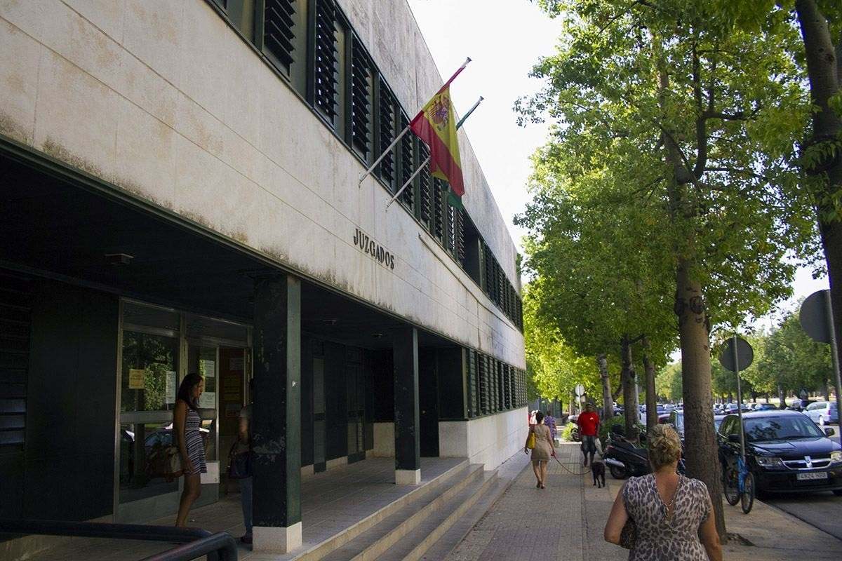 Fachada de los juzgados de Jerez de la Frontera.