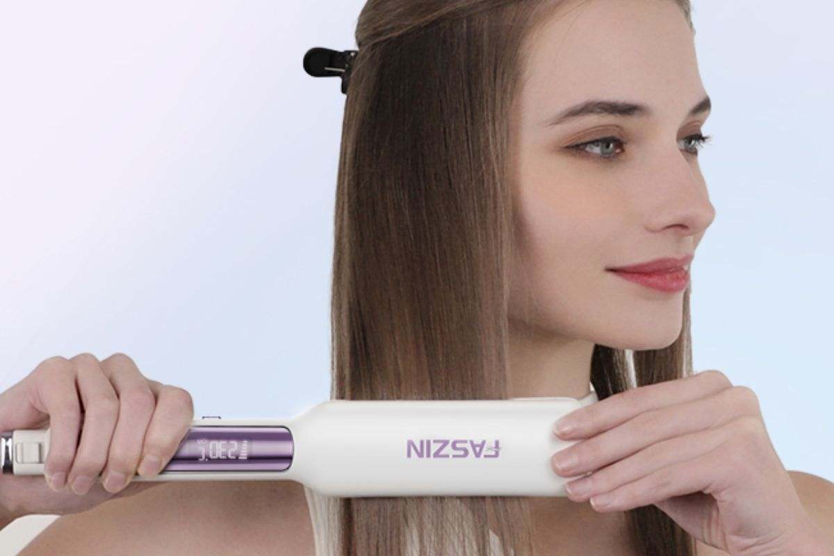 Plancha de pelo de Faszin
