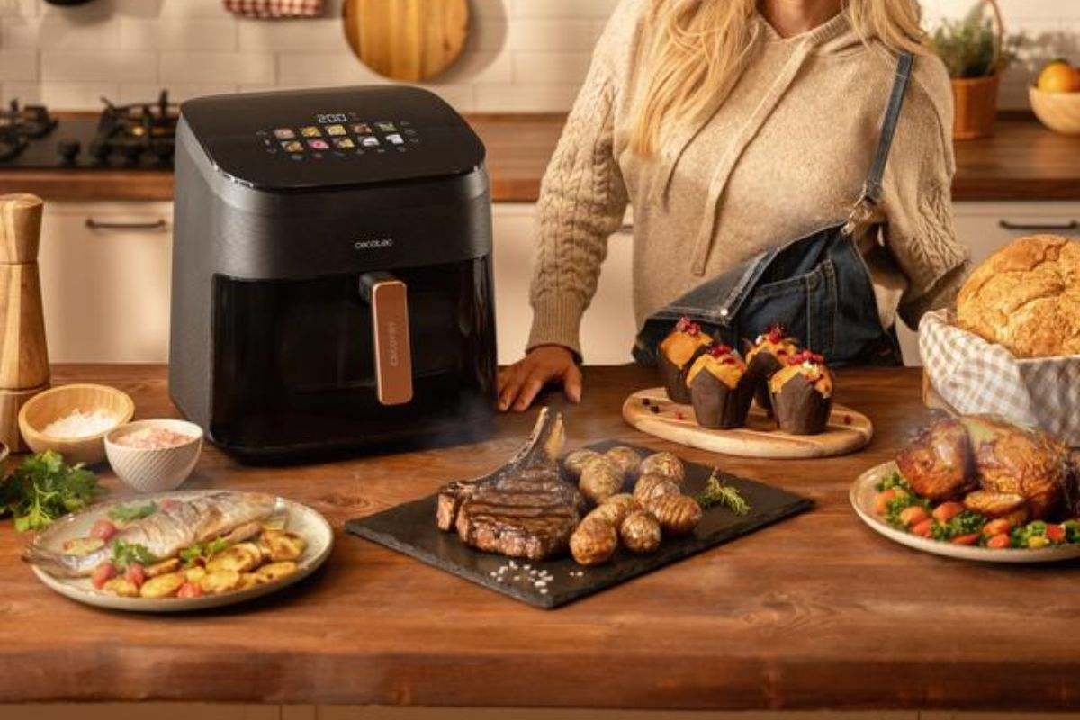 Freidora de aire Cecofry&Grill Smokin' 8500