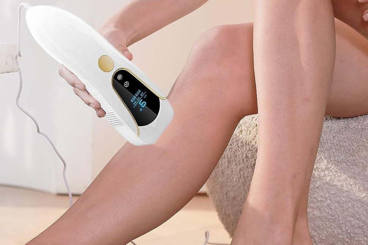 Depiladora de luz pulsada efecto frío de AMINZER