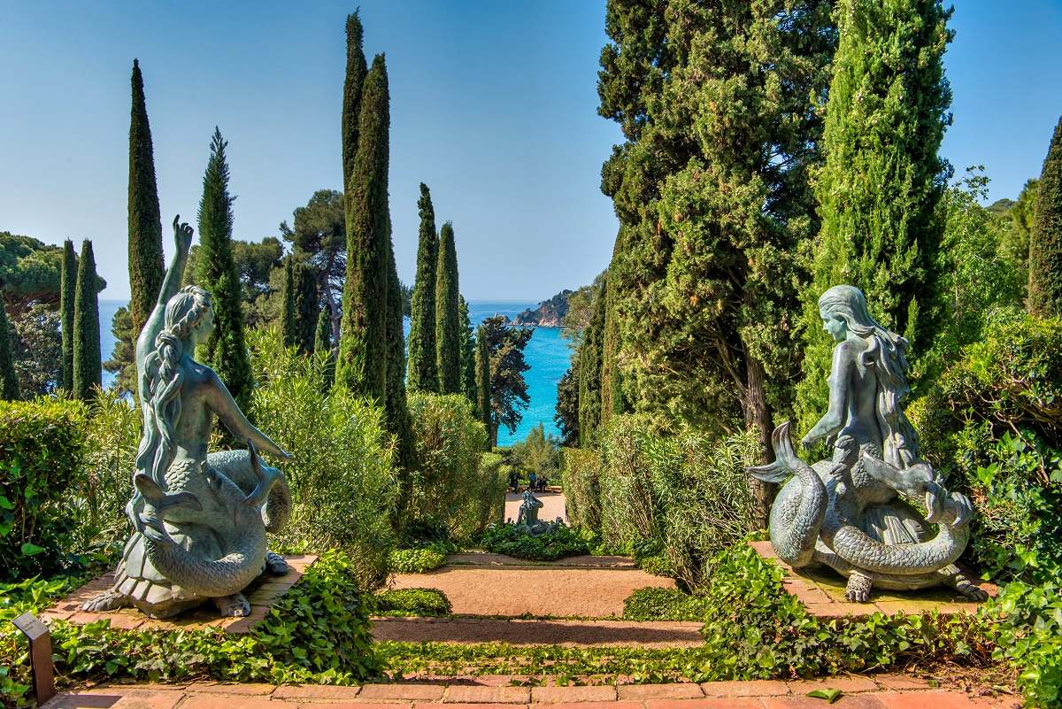Jardines de Santa Clotilde de Lloret de Mar. EE