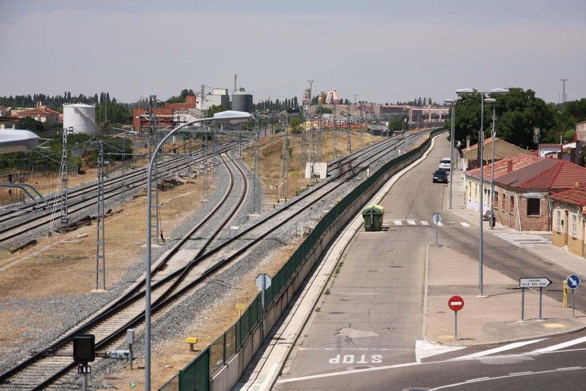 Tramo Palencia-Palencia Norte de la Alta Velocidad hacia Cantabria