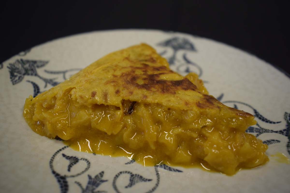 Tortilla de 'La Tortilla Castiza'.