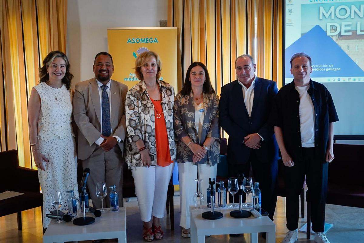 Imagen del encuentro de Verano de la Asociación de Médicos Gallegos (Asomega).
