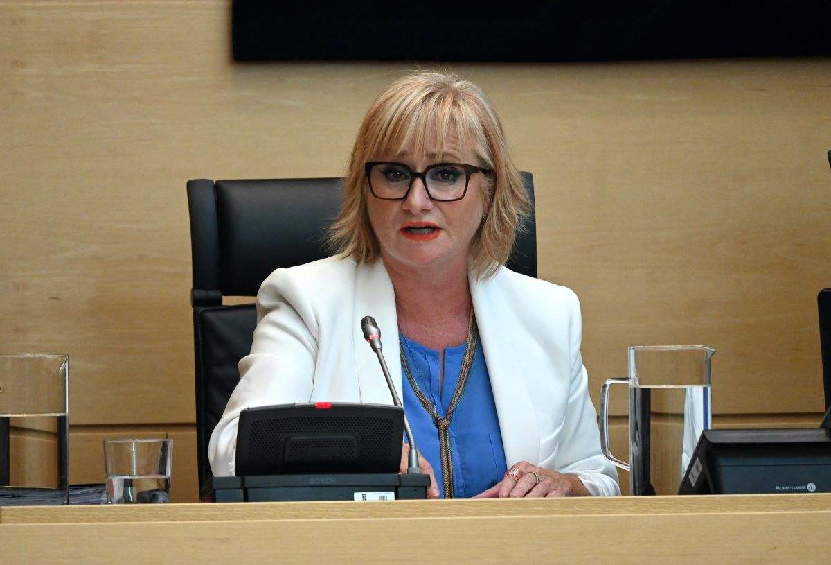 Leticia García, consejera de Industria, Comercio y Empleo