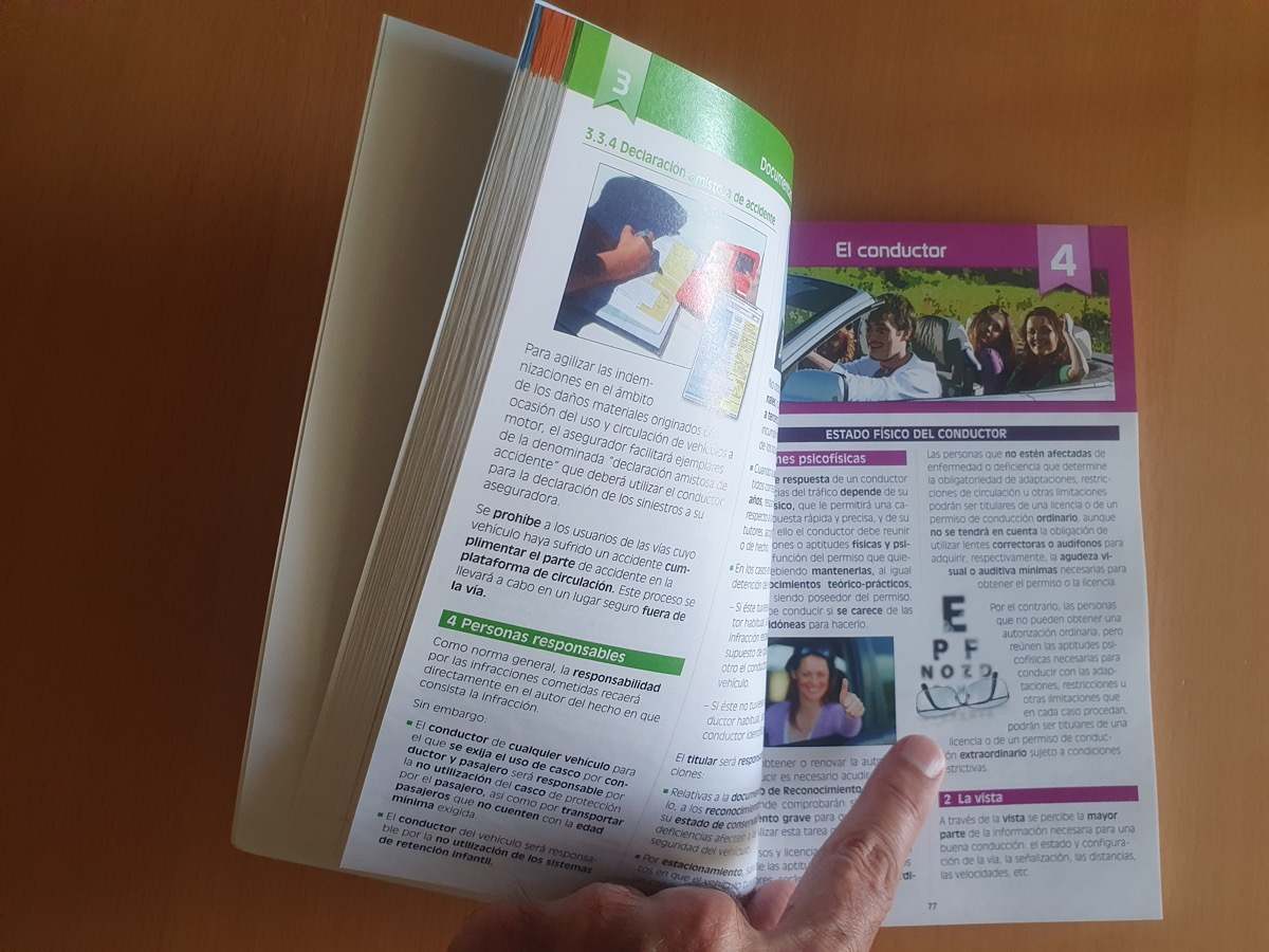 Libro preparación examen teórico carné de conducir