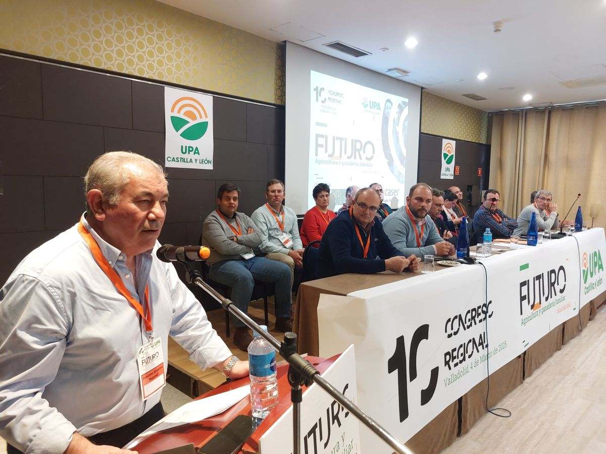 Aurelio González, secretario general de UPA Castilla y León