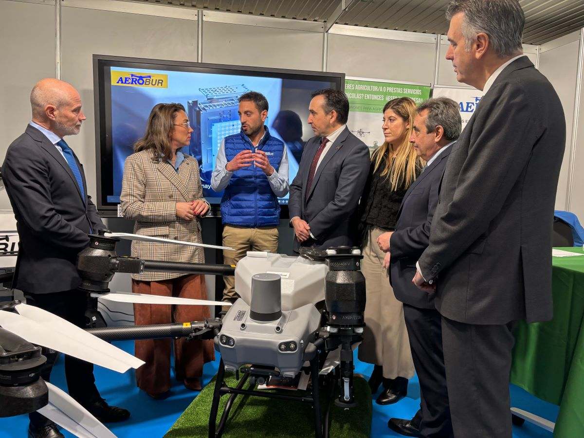 La consejera de Agricultura de CyL, María González Corral, en la inauguración de Agraria