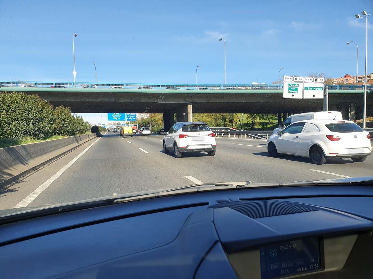 Comienzo de la operación salida