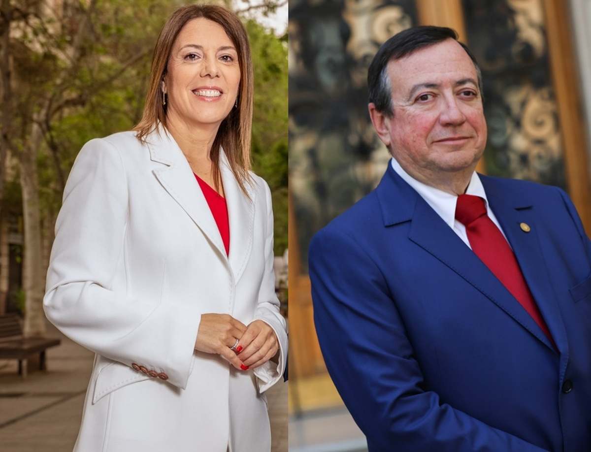 Cristina Vallejo y Joan Ramon Ramos, aspirantes al decanato del ICAB. EE