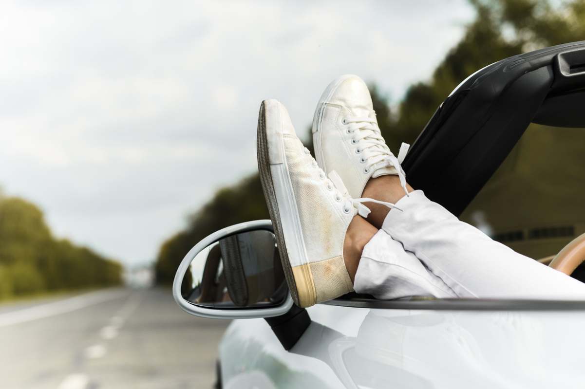 zapatos adecuados para conducir