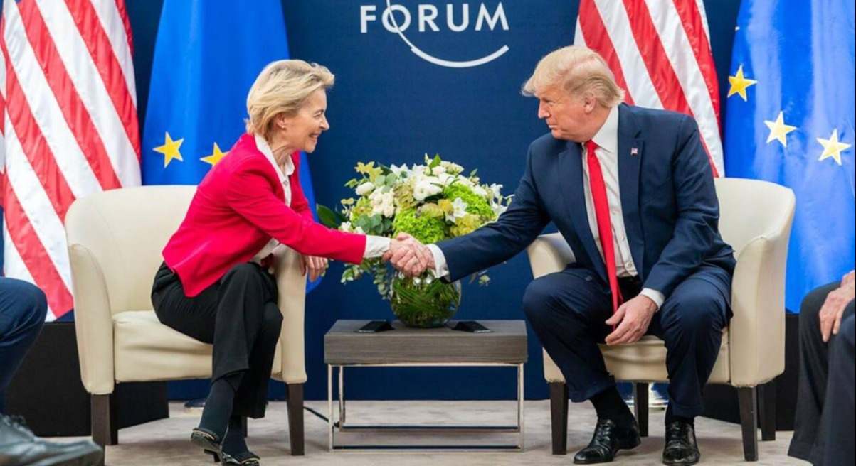 Trump y Von der Leyen (Alamy)