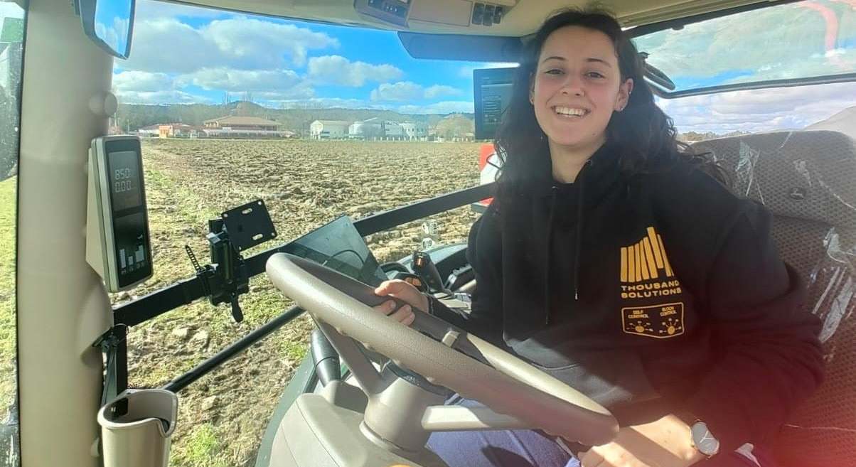 Estudiante de FP agraria