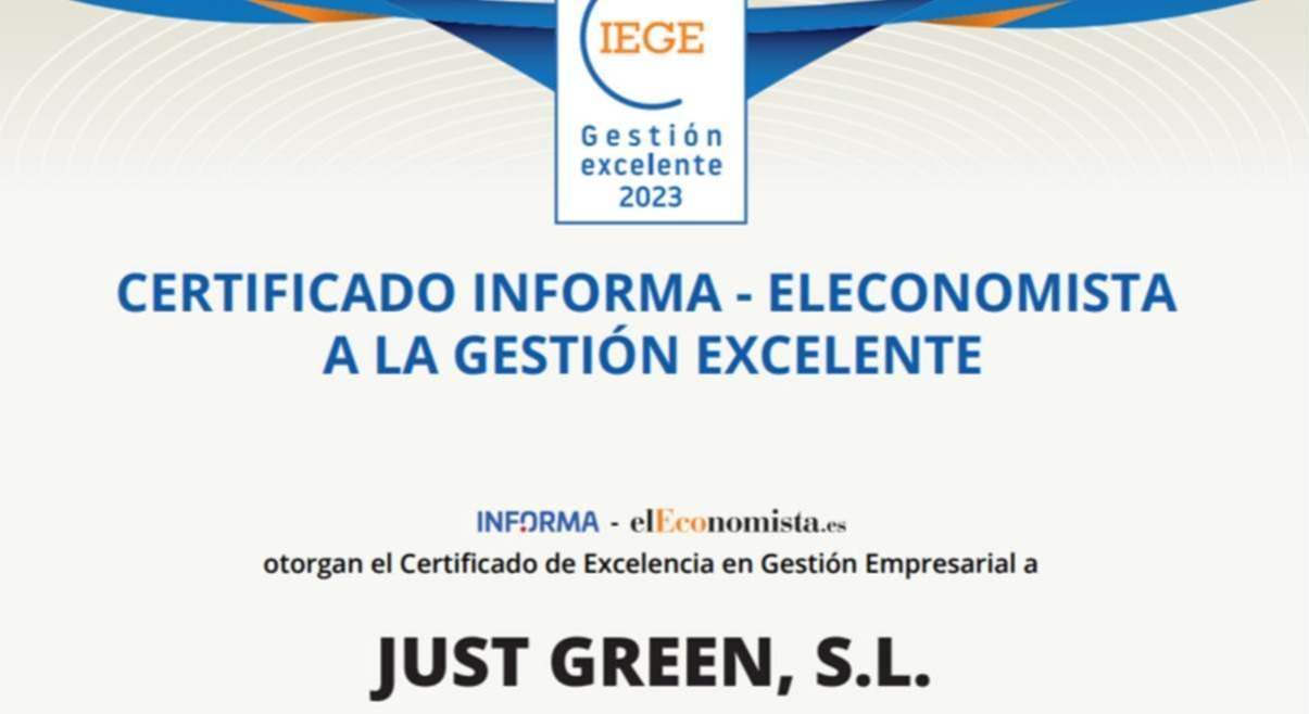 Gestión empresarial excelente