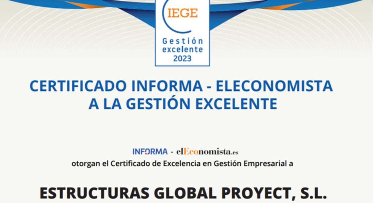 Gestión empresarial excelente