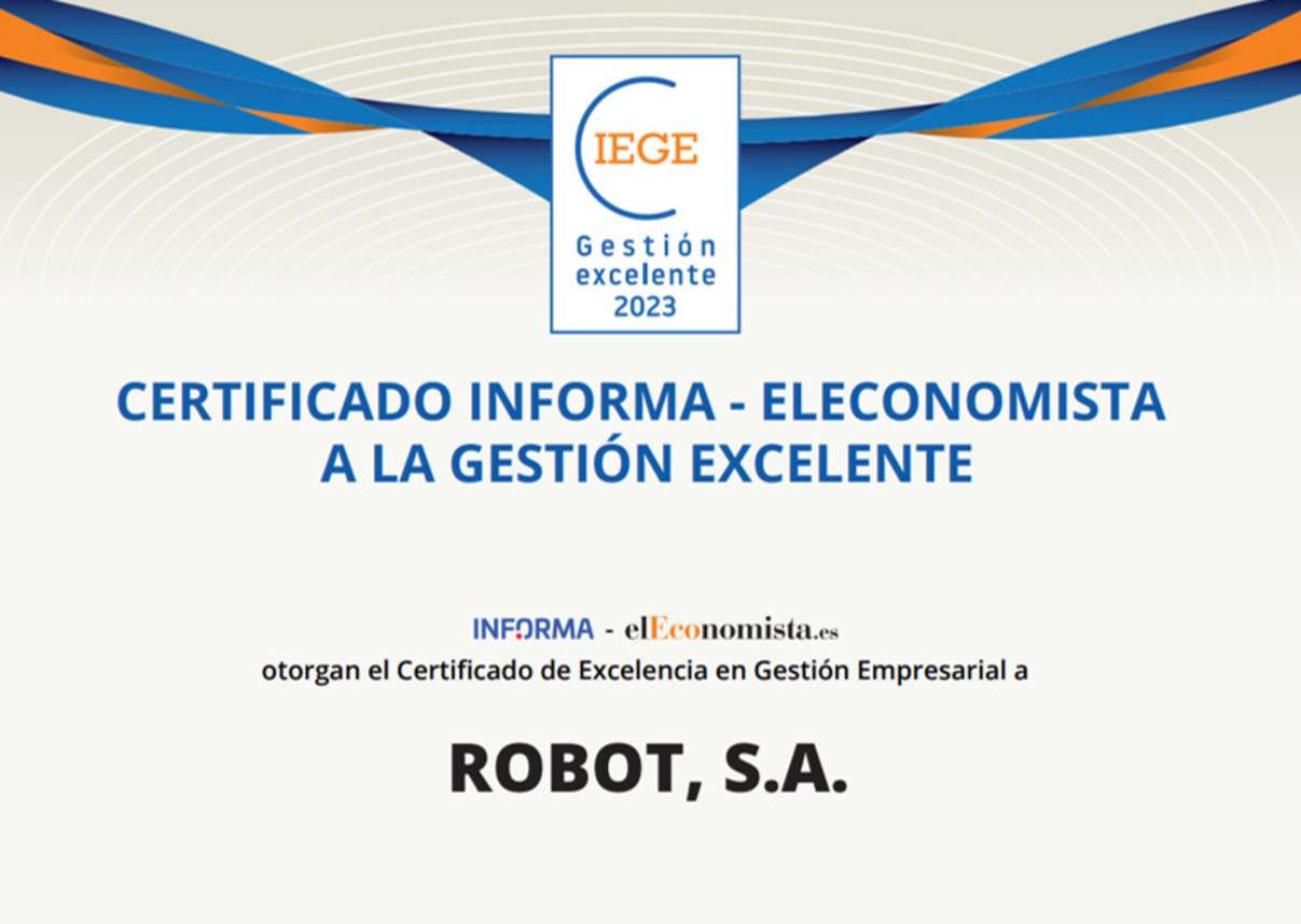 Gestión empresarial excelente