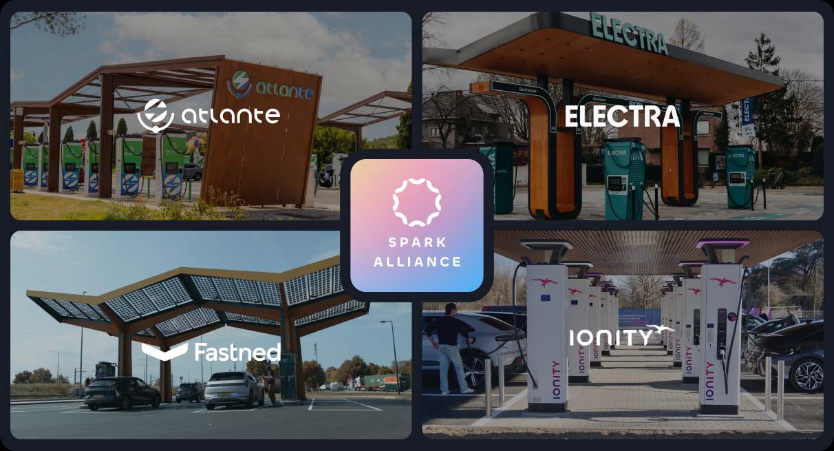 La Spark Alliance está formada por Atlante, Electra, Fastned e Ionity