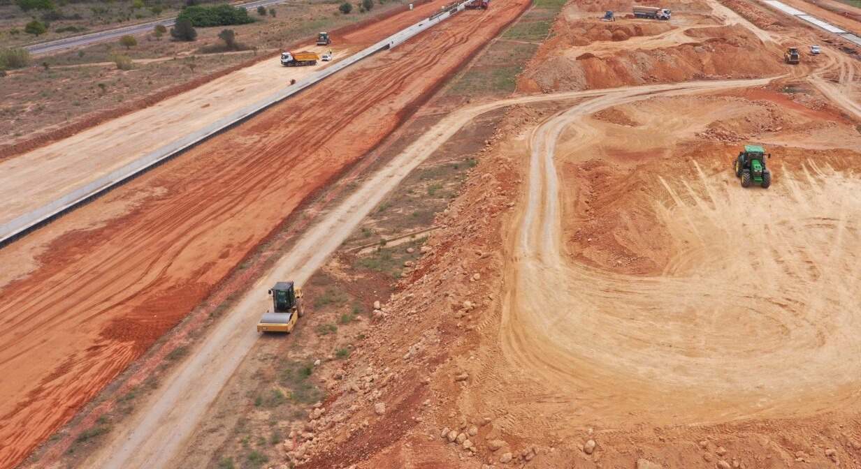 Obras de urbanización.