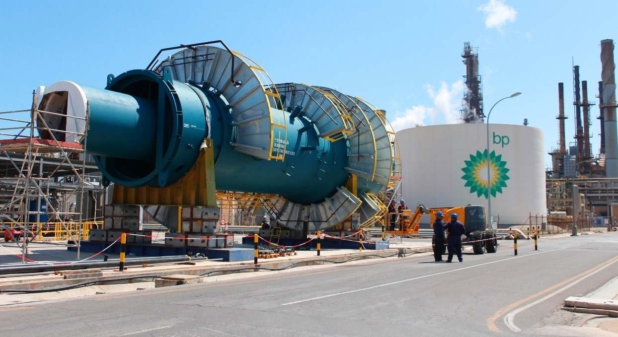 La refinería de BP en Castellón. EUROPA PRESS