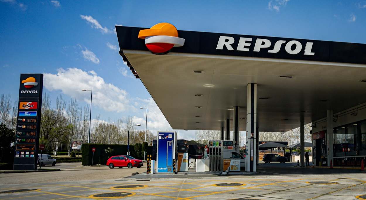Gasolinera de Repsol