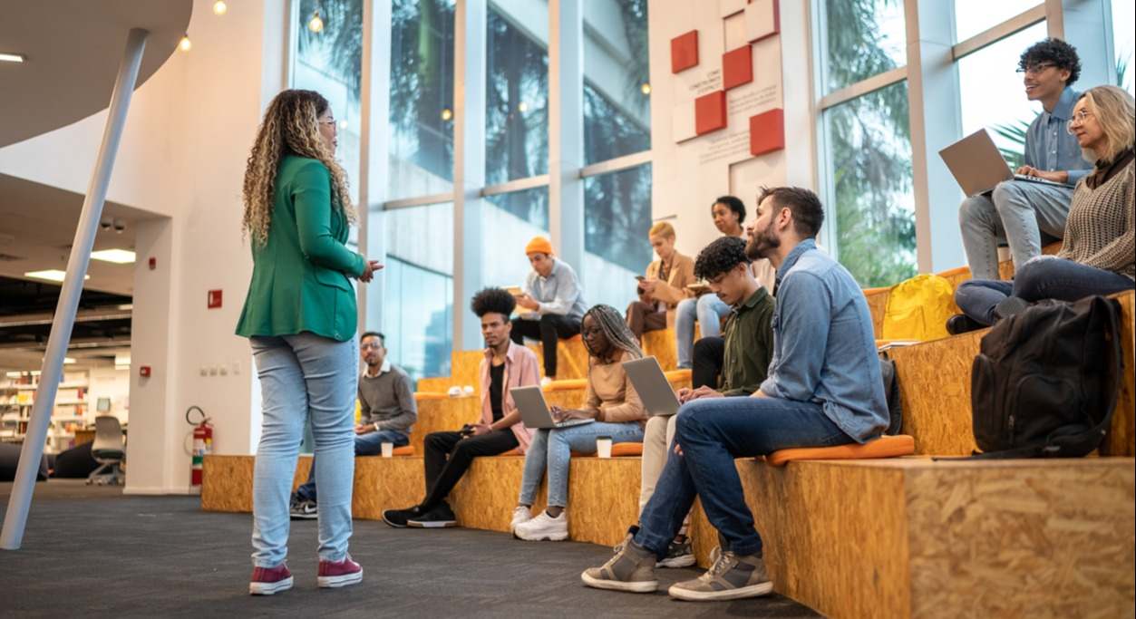 Estudiantes realizando prácticas. Foto: iStock