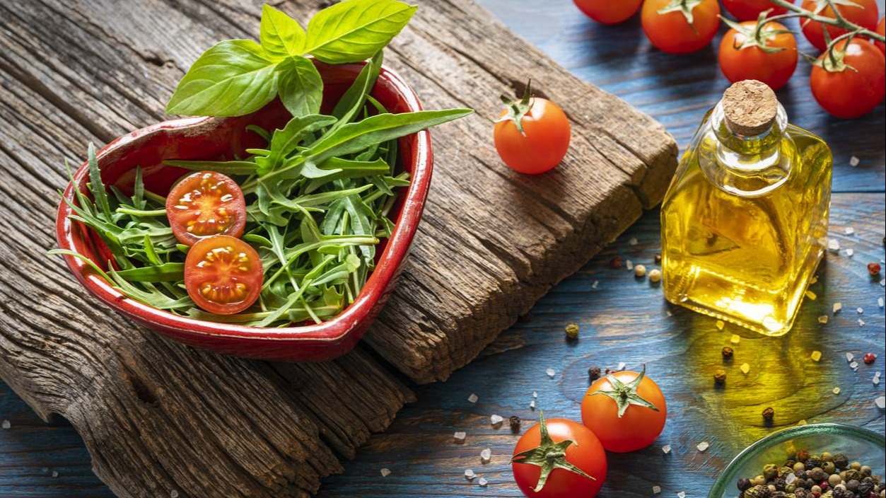 Alimentos típicos de la dieta mediterránea. / Foto: iStock