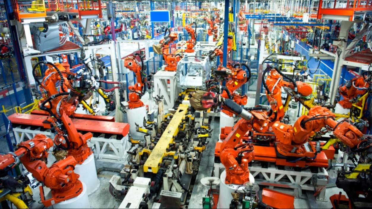 Fábrica coches automatización FMI inteligencia artificial