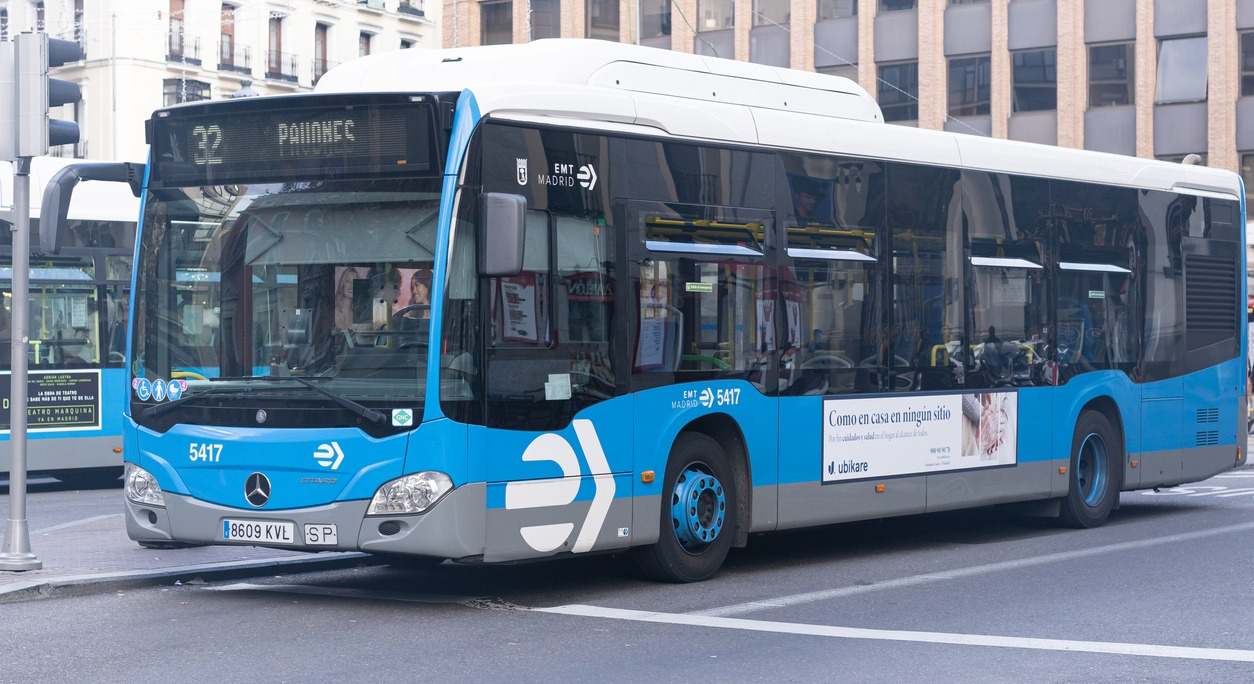 Autobús de una línea de EMT de Madrid. / Foto: iStock