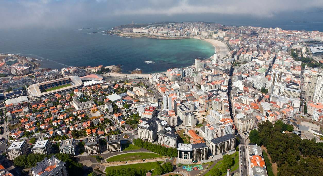 playa de La Coruña