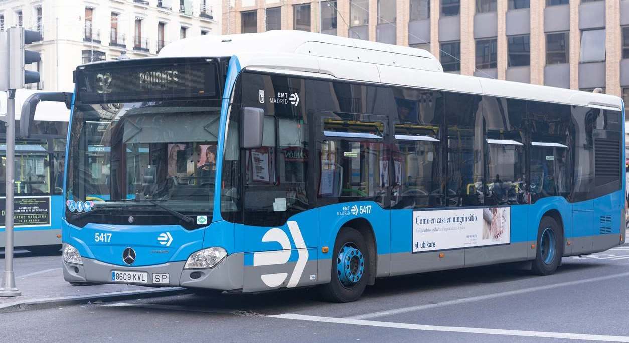 Autobús de una línea de EMT de Madrid. / Foto: iStock