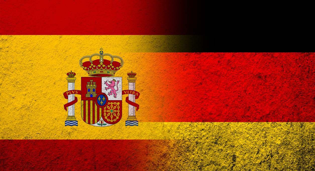 Bandera España Alemania