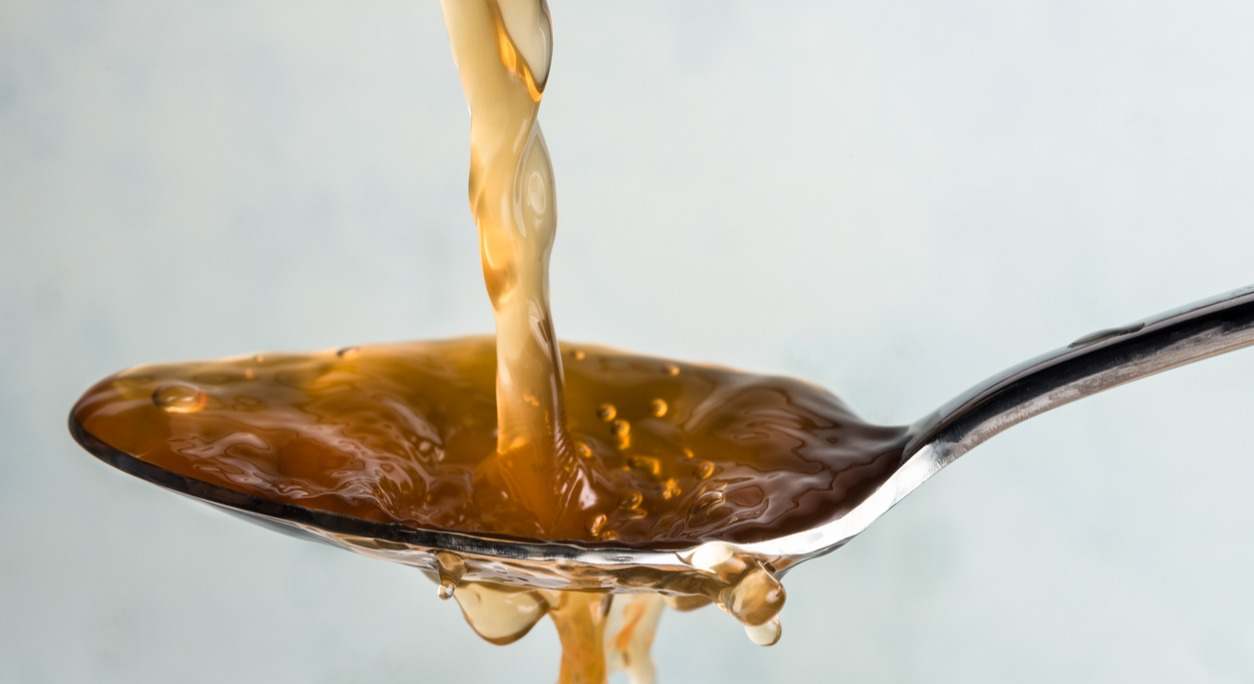 Cucharada de vinagre de manzana