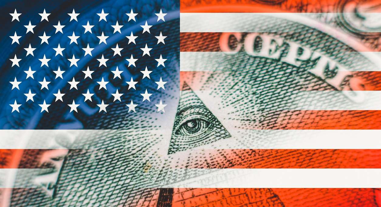 La pirámide inacabada y el ojo del reverso del billete de dólar