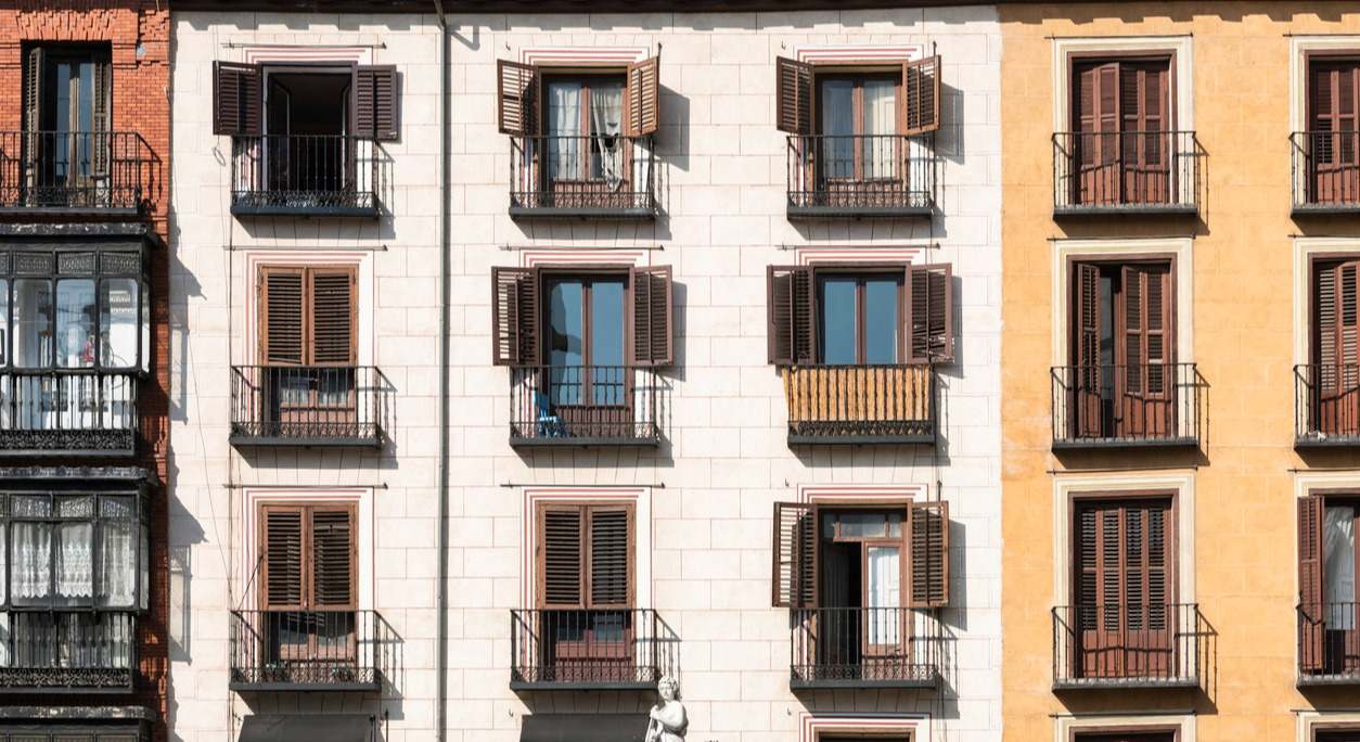Bloque de edificios, Madrid