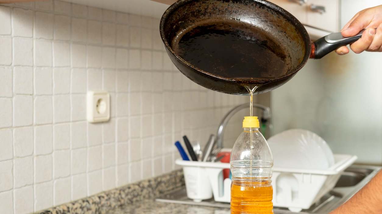 aceite cocina usado sarten